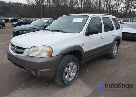 2002 Mazda Tribute Es V6/Lx V6 из США, поврежденный, VIN 4F2CU08182KM16237